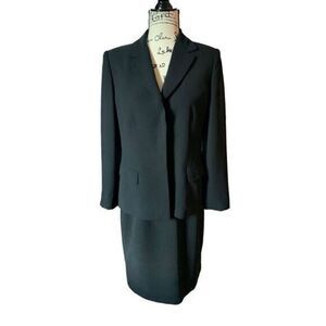 Women’s Charter Club Black Skit Suit